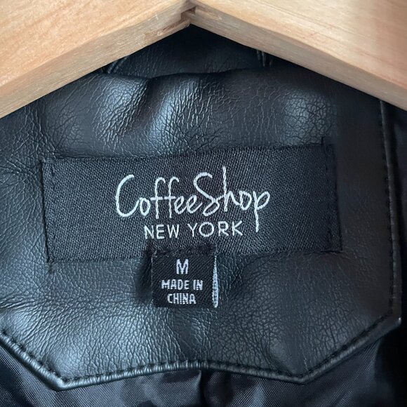 Faux Leather Moto Jacket - Picture 3 of 9